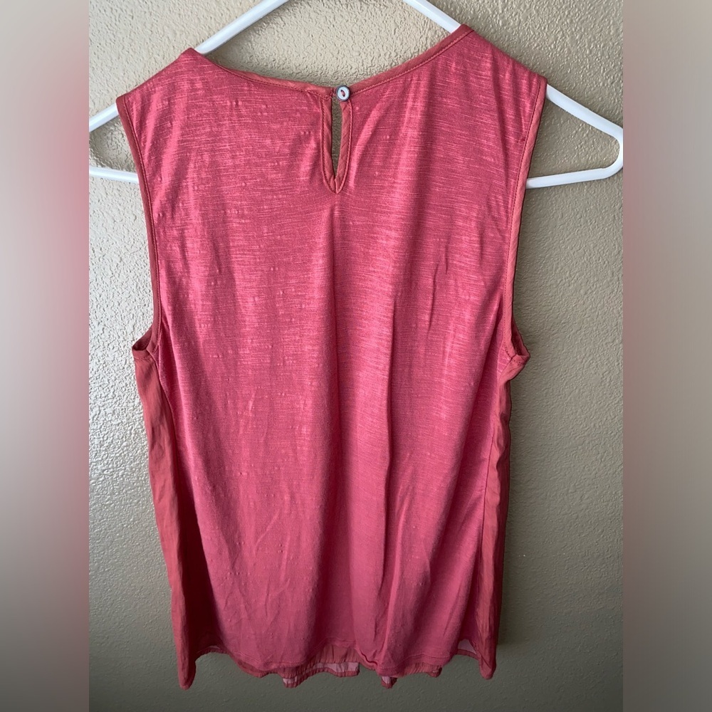 Anthropologie Dolan Left Coast Smocked Sleeveless Tank - Size XS - Picture 3 of 6